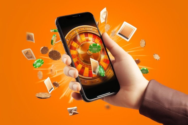 Interface aplikasi mobile dewasgp menampilkan permainan slot dan live casino